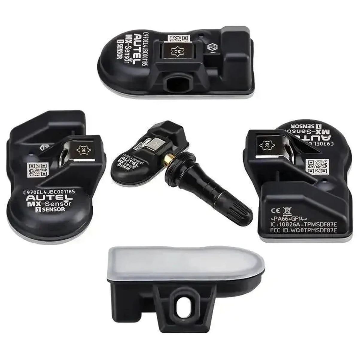Autel MX-Sensor 315MHz+433MHz (Rubber) | TPMS-sensor (Screw-in)