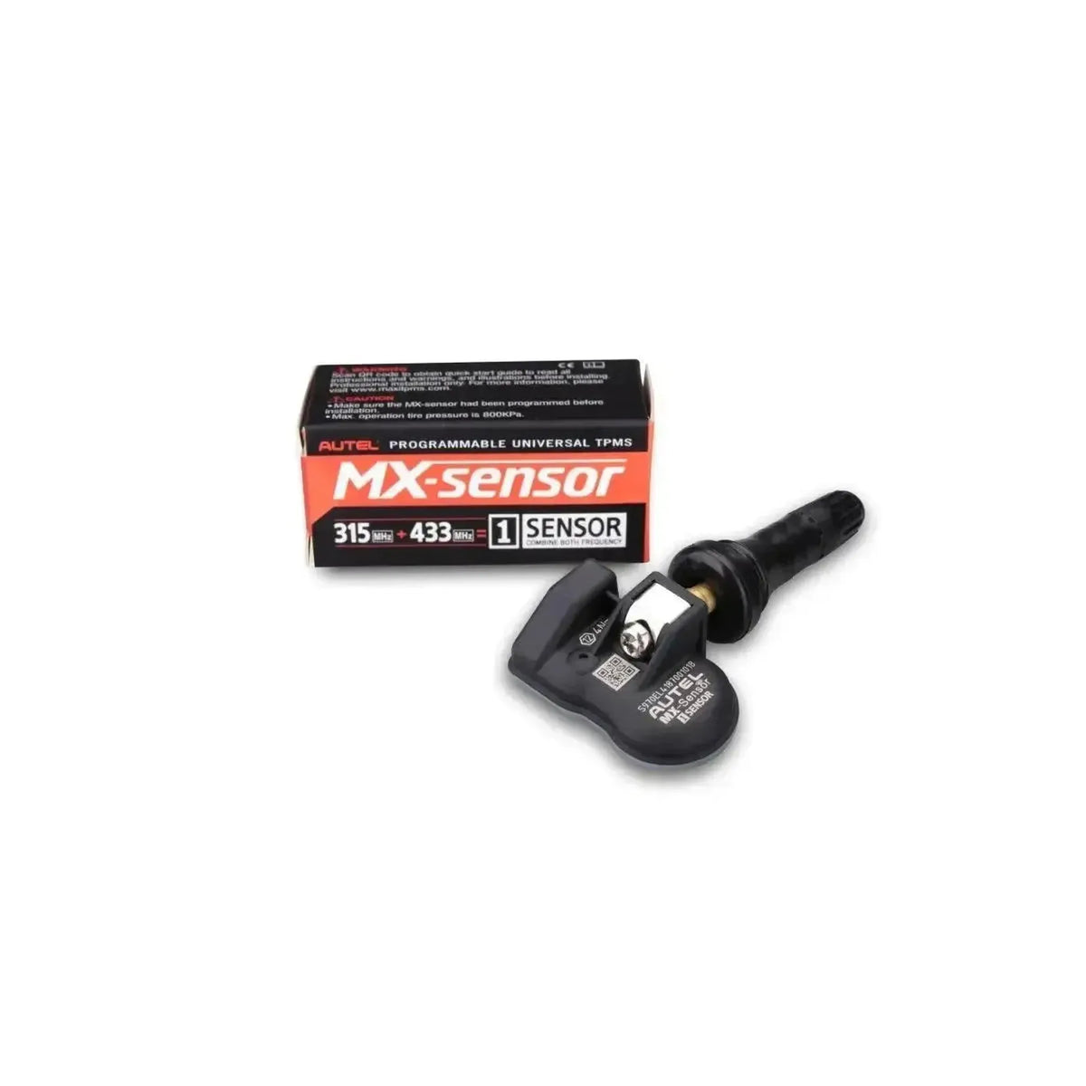 Autel MX-Sensor 315MHz+433MHz (Rubber) | TPMS-sensor (Screw-in)