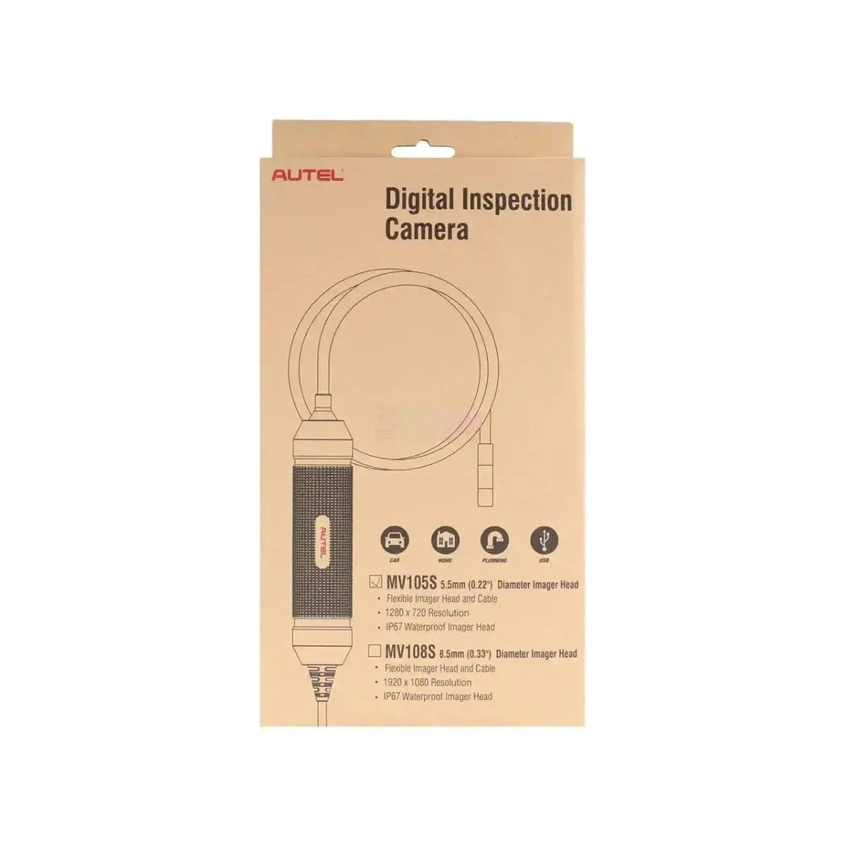 Autel MaxiVideo MV105S | Κάμερα επιθεώρησης (5.5 mm)
