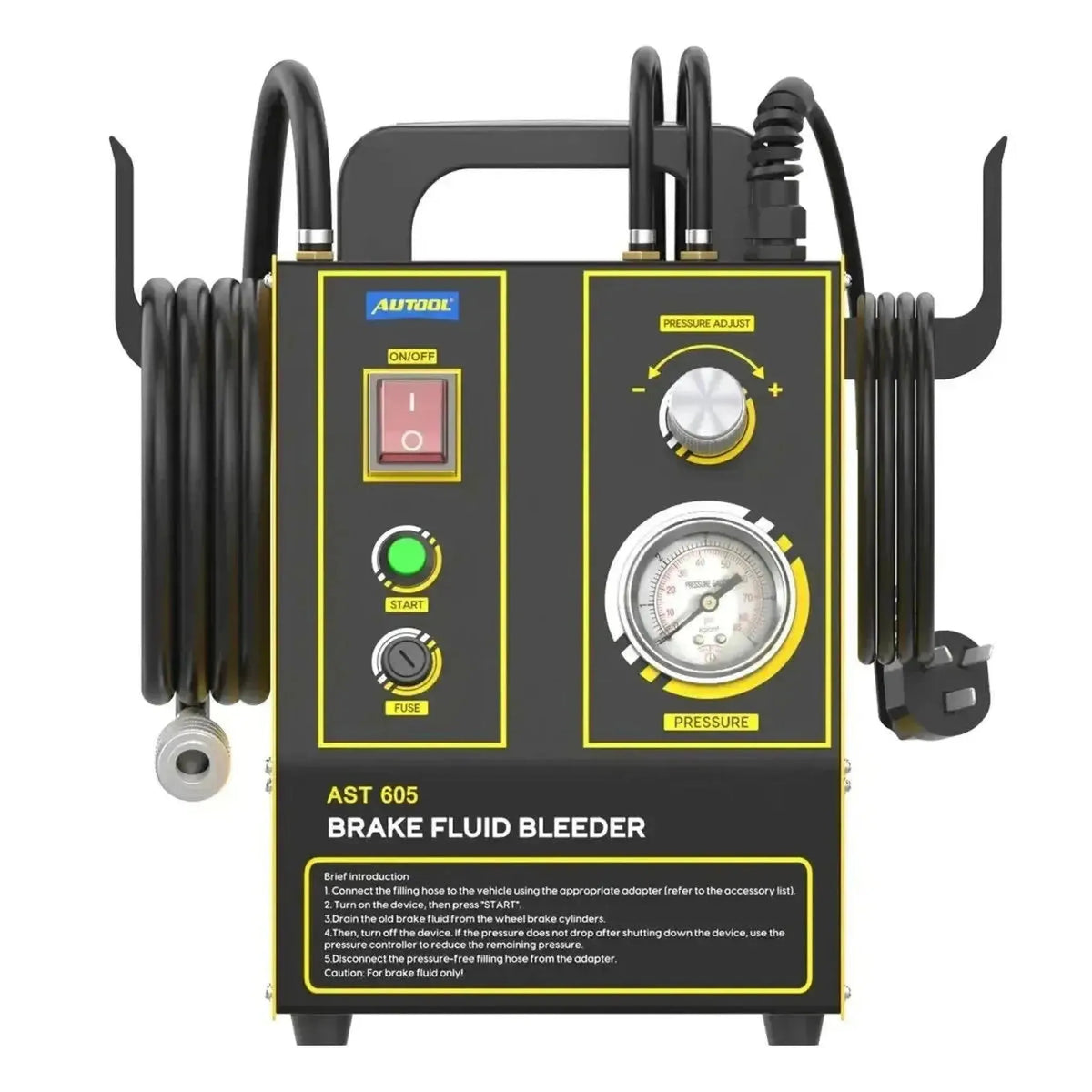 Autool AST605 | Αναμόχλευση υγρού φρένων