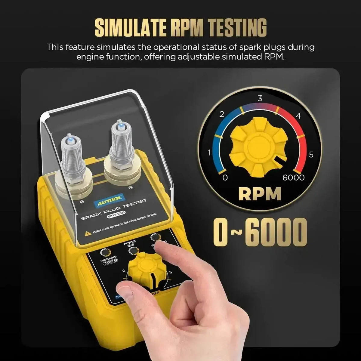Autool SPT105 | Ελεγκτής κεριών
