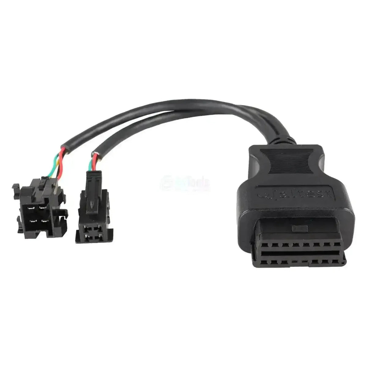 Jaltest (JDC304A) | Wabco (ATC/MTS) 4+4-pins OBD - 16-pins OBD2 Verloopkabel | Autobus