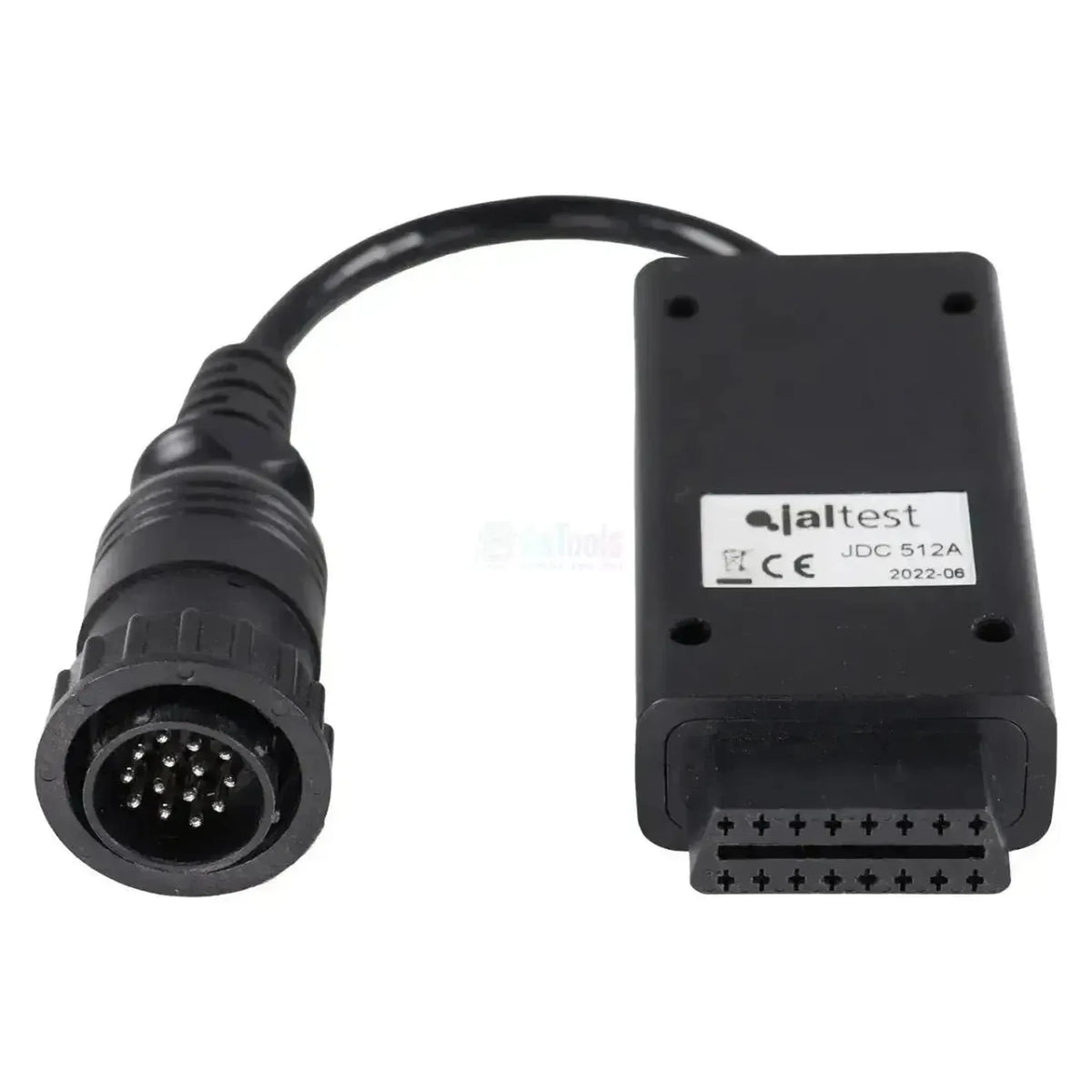 Jaltest (JDC512A) | Deutz-Fahr/Same/Lamborghini 14-pins OBD - 16-pins OBD2 Verloopkabel | Landbouwvoertuig