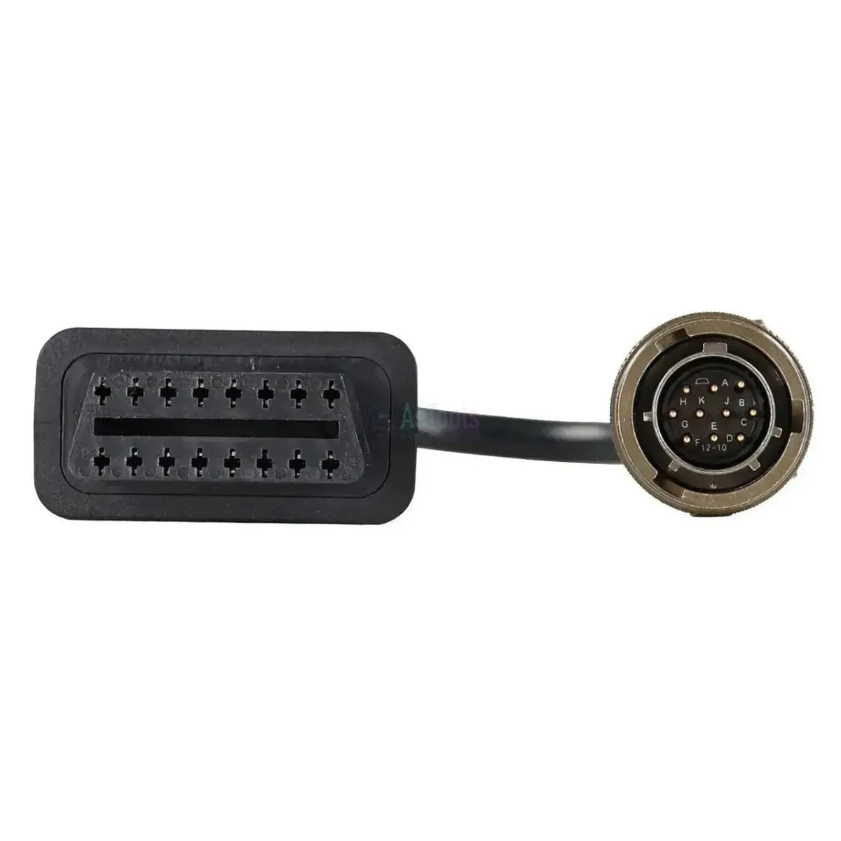 Jaltest (JDC537A) | MTU 10 ακίδων OBD - 16 ακίδων OBD2 Καλώδιο προσαρμογής | Κινητήρας εσωτερικής καύσης