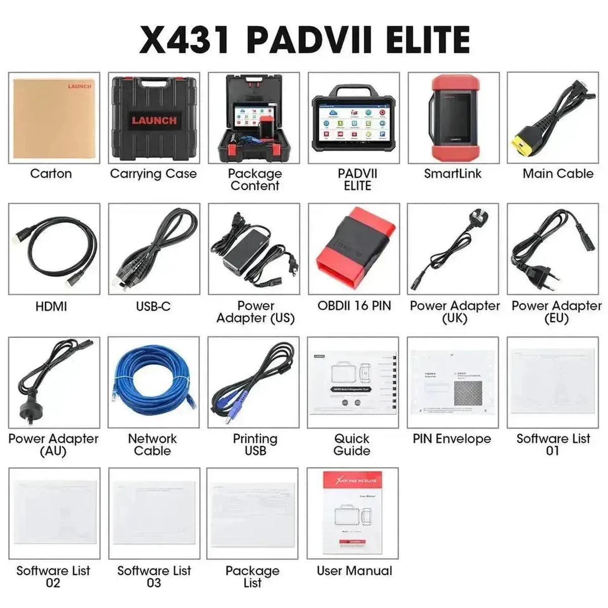 Launch X-431 PAD VII Elite | Διαγνωστικό Όργανο | Auto