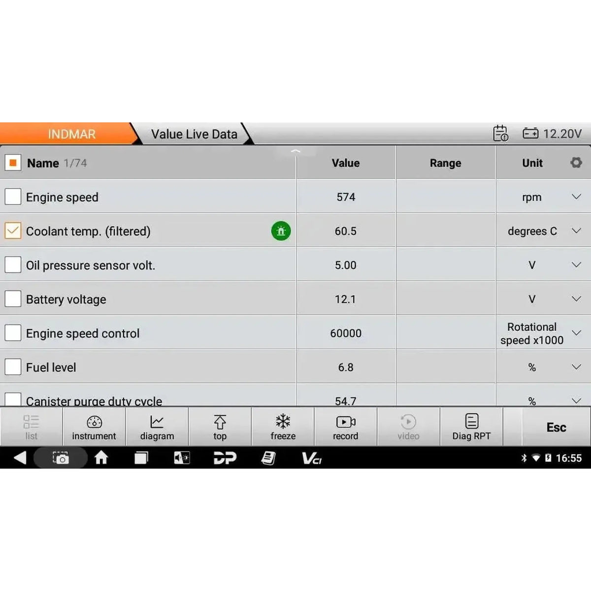 OBDSTAR IScan Pro Indmar (Marine) | Διαγνωστικό όργανο | Θαλάσσια σκάφη