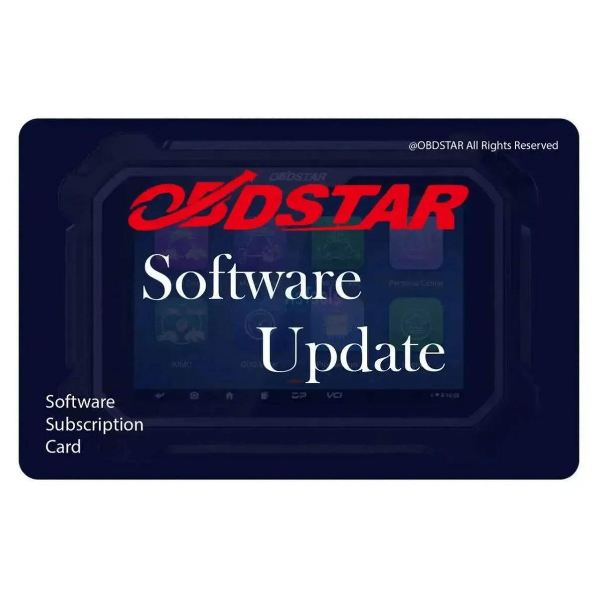 OBDSTAR P50 | Update-licentie