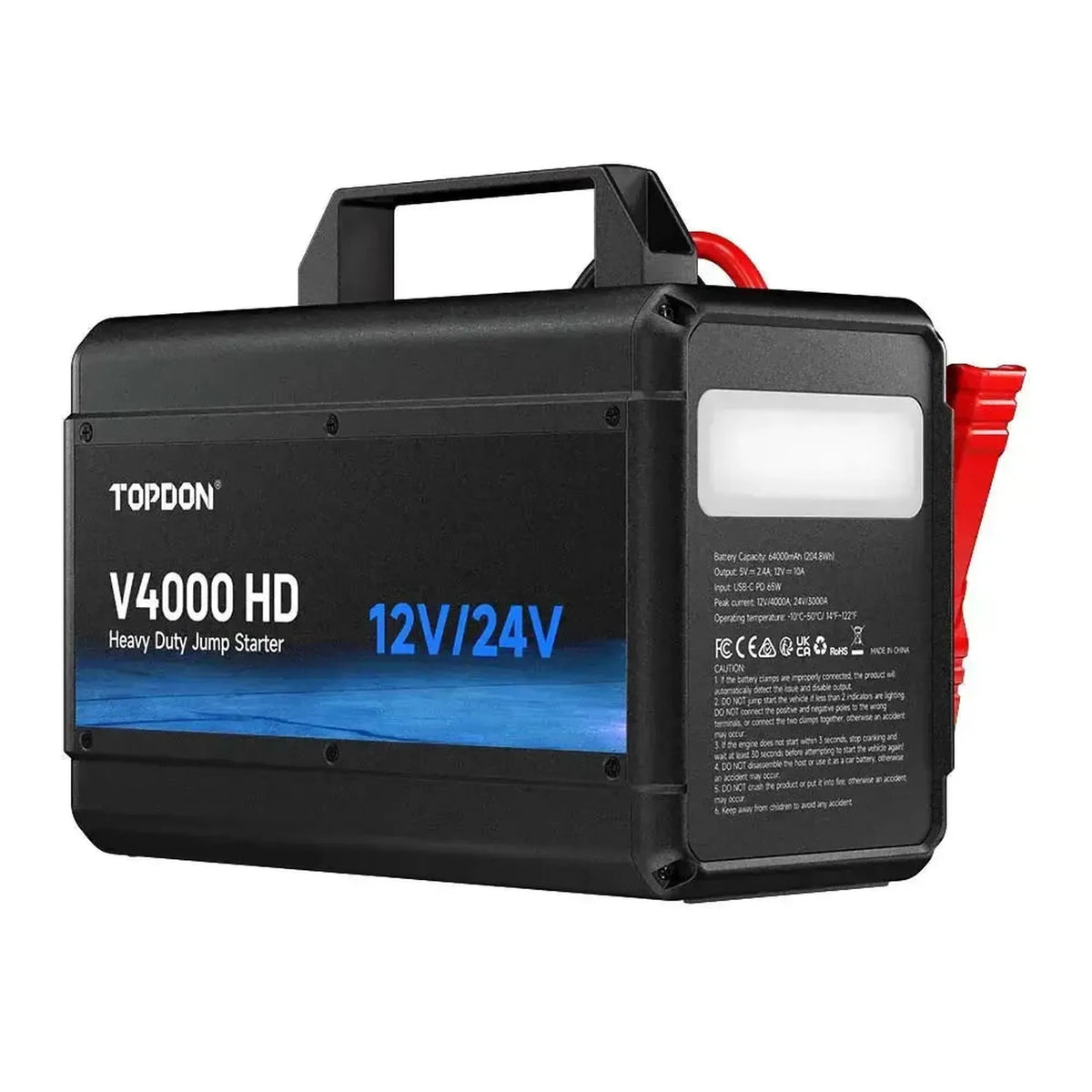 Topdon V4000 HD | Ενισχυτής μπαταρίας