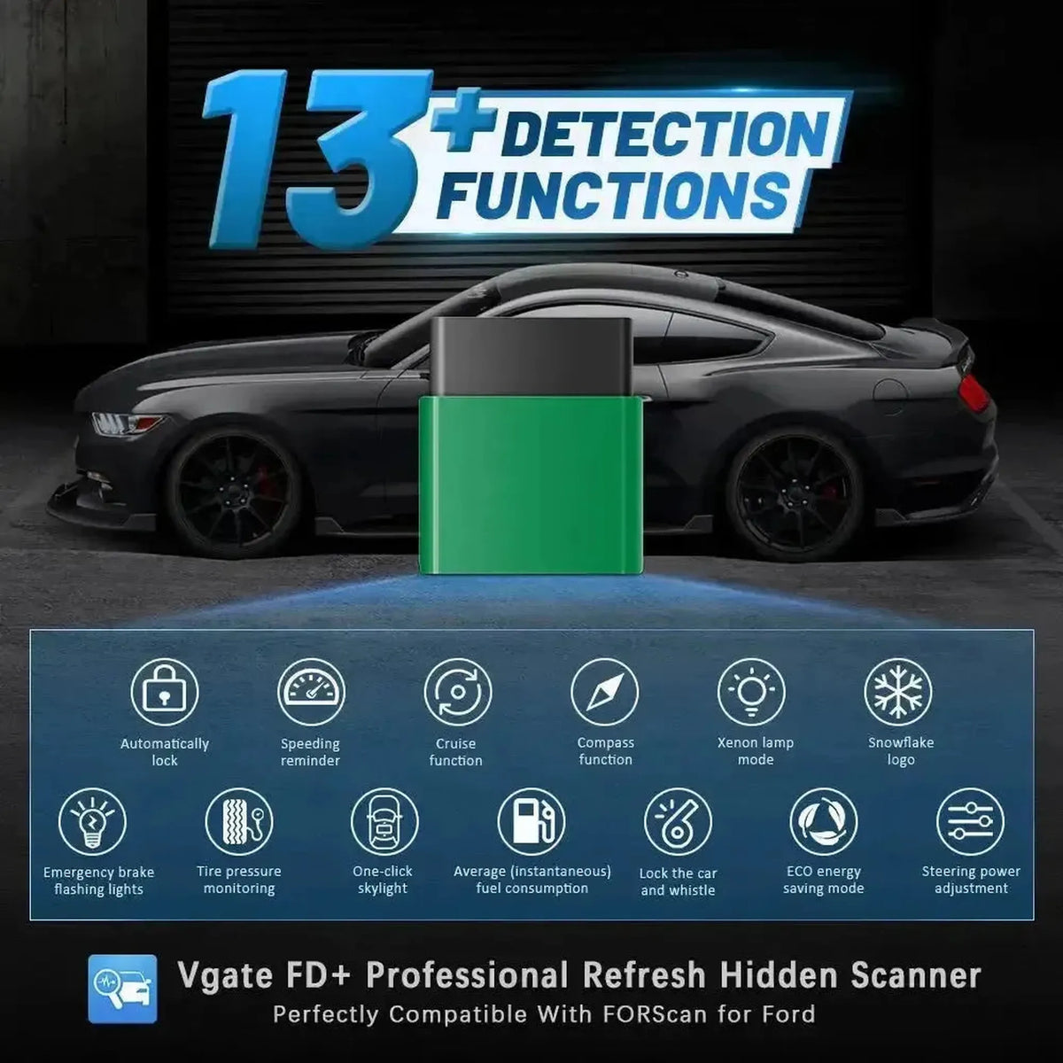 Vgate vLinker FD+ | ELM327-Interface (Bluetooth 4.0)