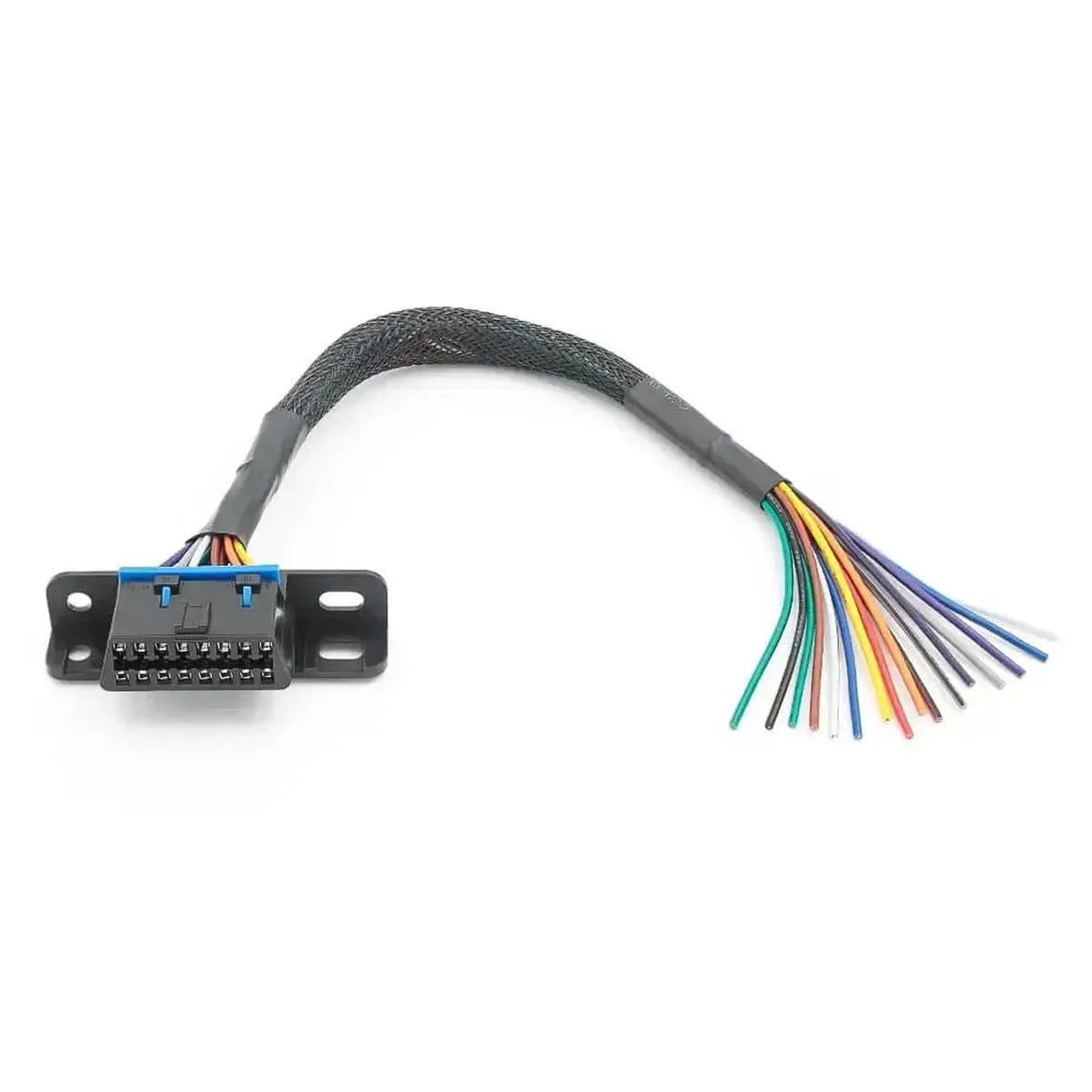 Θηλυκή Θύρα OBD2 16 Pins με 16 Ανοικτά Καλώδια Άκρων (30 cm) | Αξεσουάρ