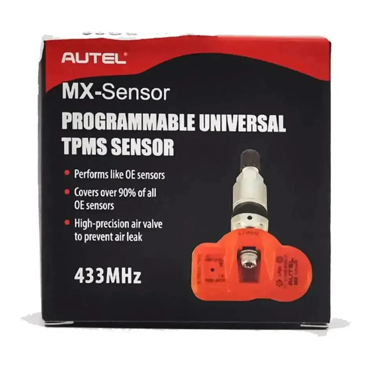 Autel MX-Sensor 433MHZ (Aluminium) | TPMS-sensor (Screw-in)