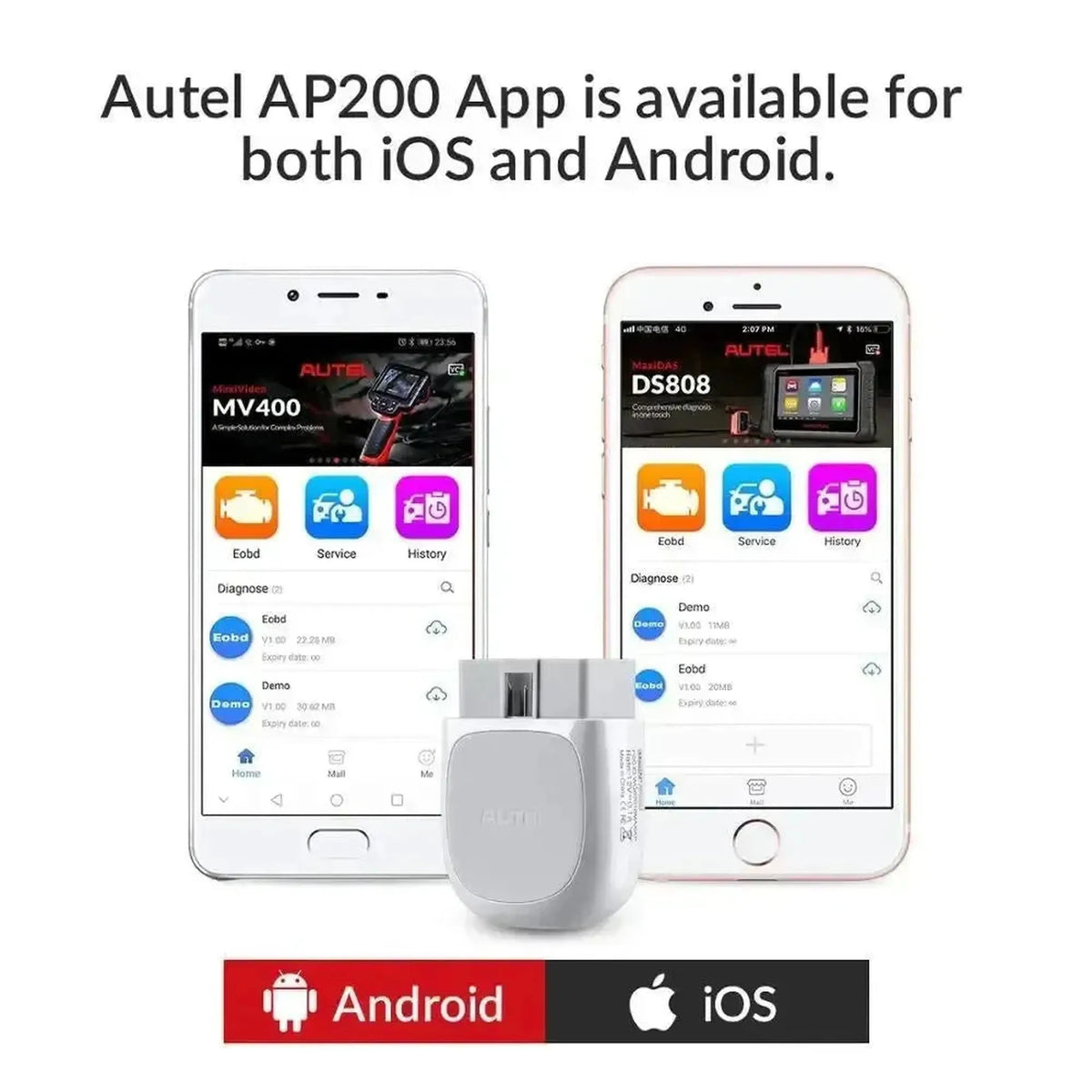 Autel MaxiAP AP200 | Uitleesapparaat | Auto