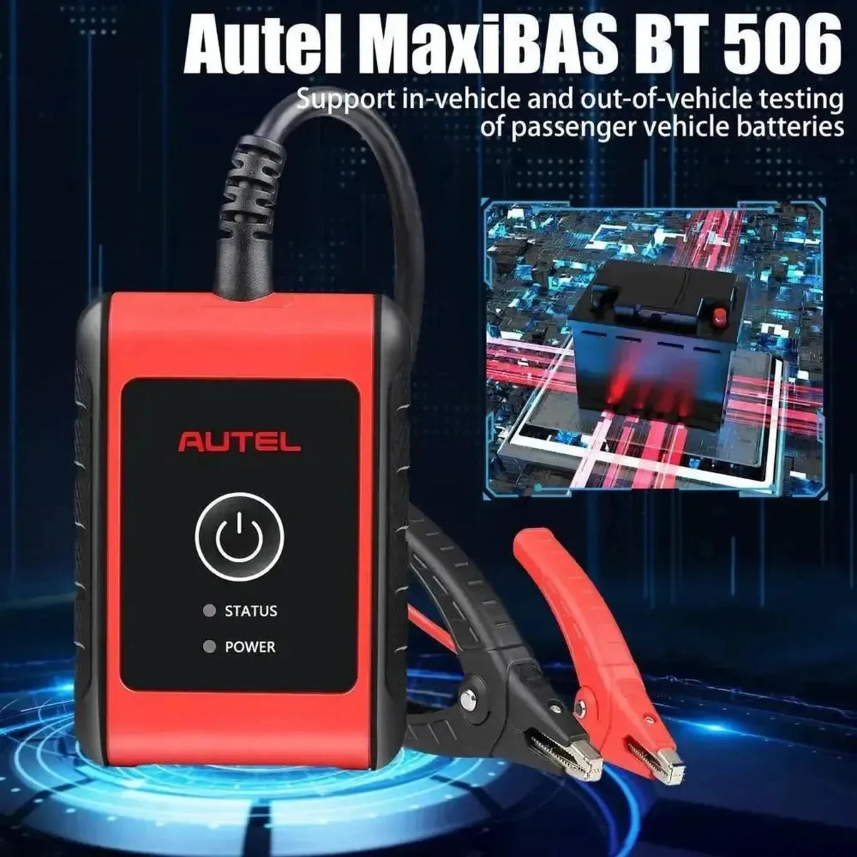 Autel MaxiBas BT506 | Δοκιμαστής μπαταρίας