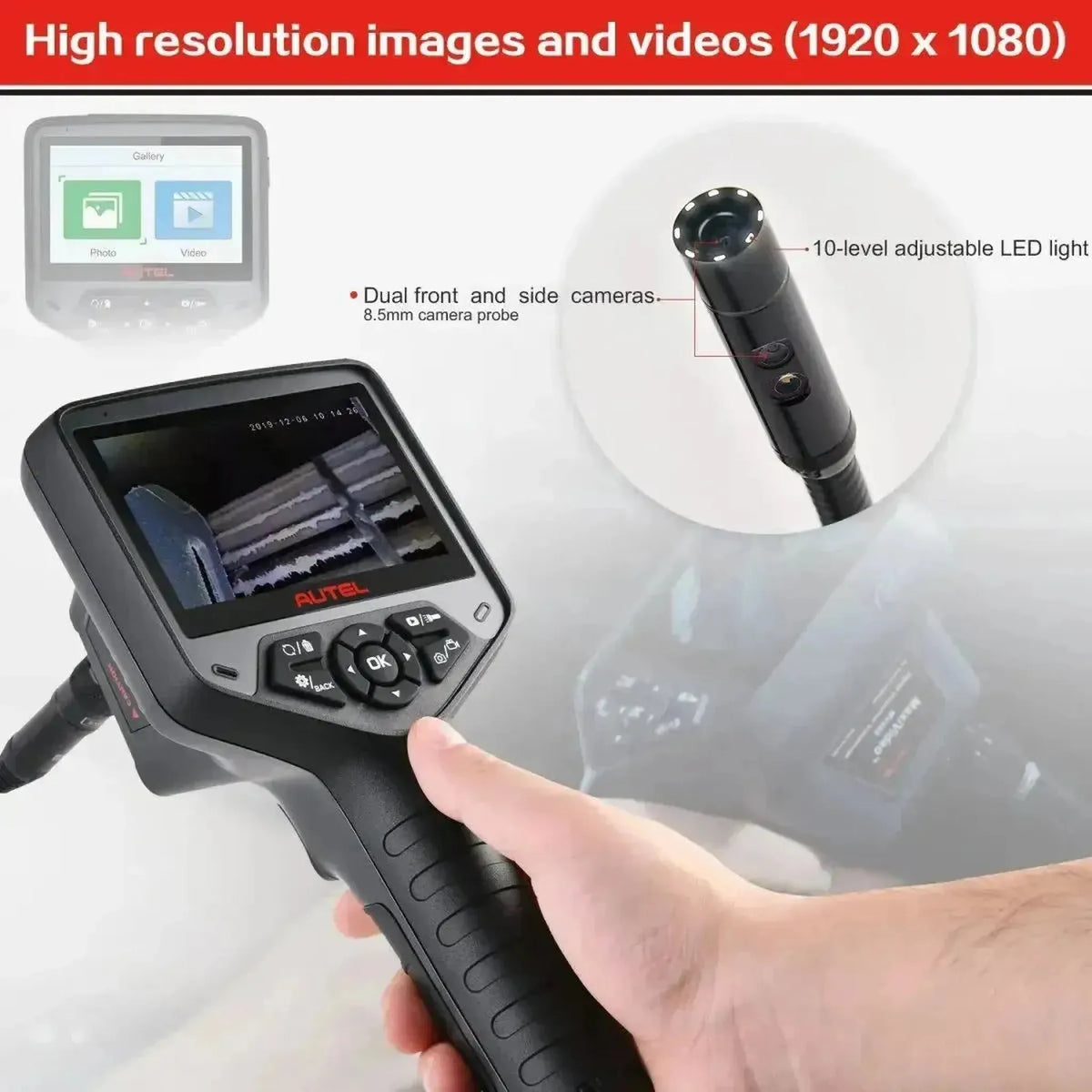 Autel MaxiVideo MV480 | Κάμερα ενδοσκόπησης (8.5 mm)