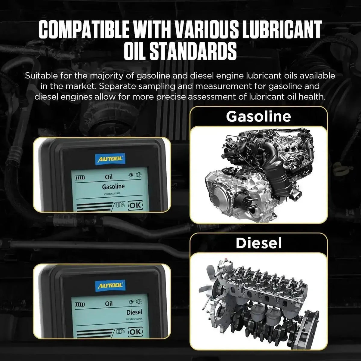 Autool AS503 | Motorolietester