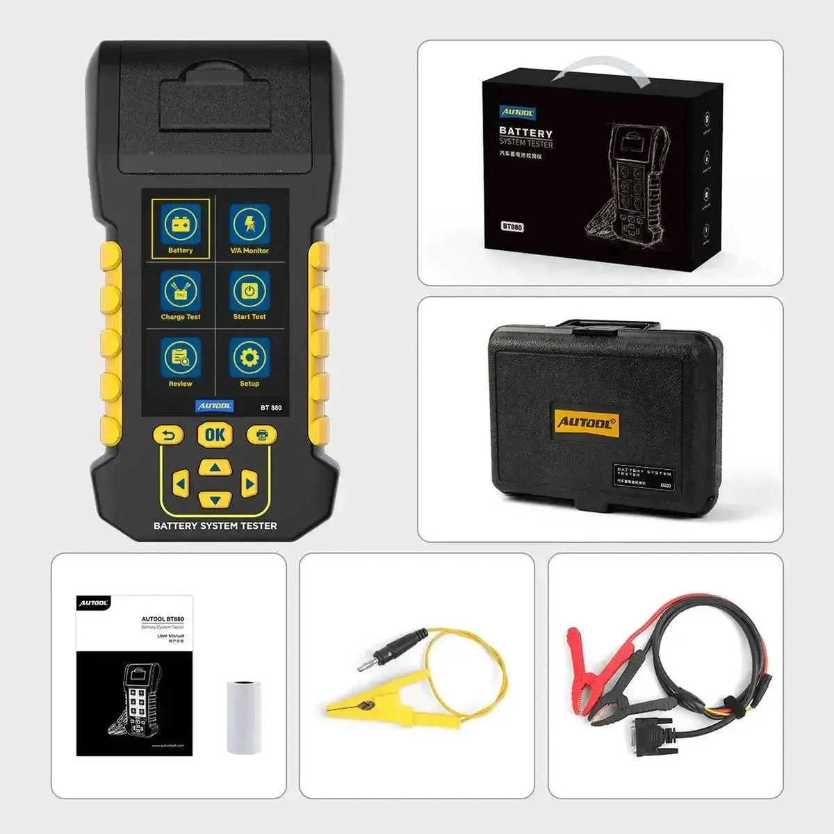 Autool BT880 | Δοκιμαστής Μπαταρίας