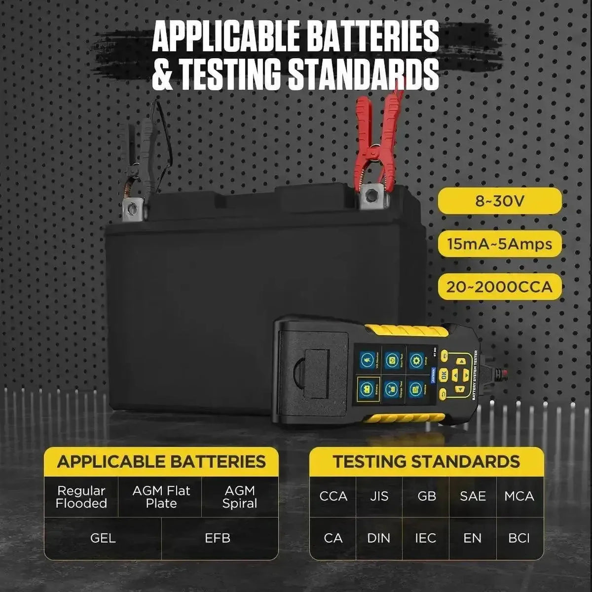Autool BT880 | Δοκιμαστής Μπαταρίας