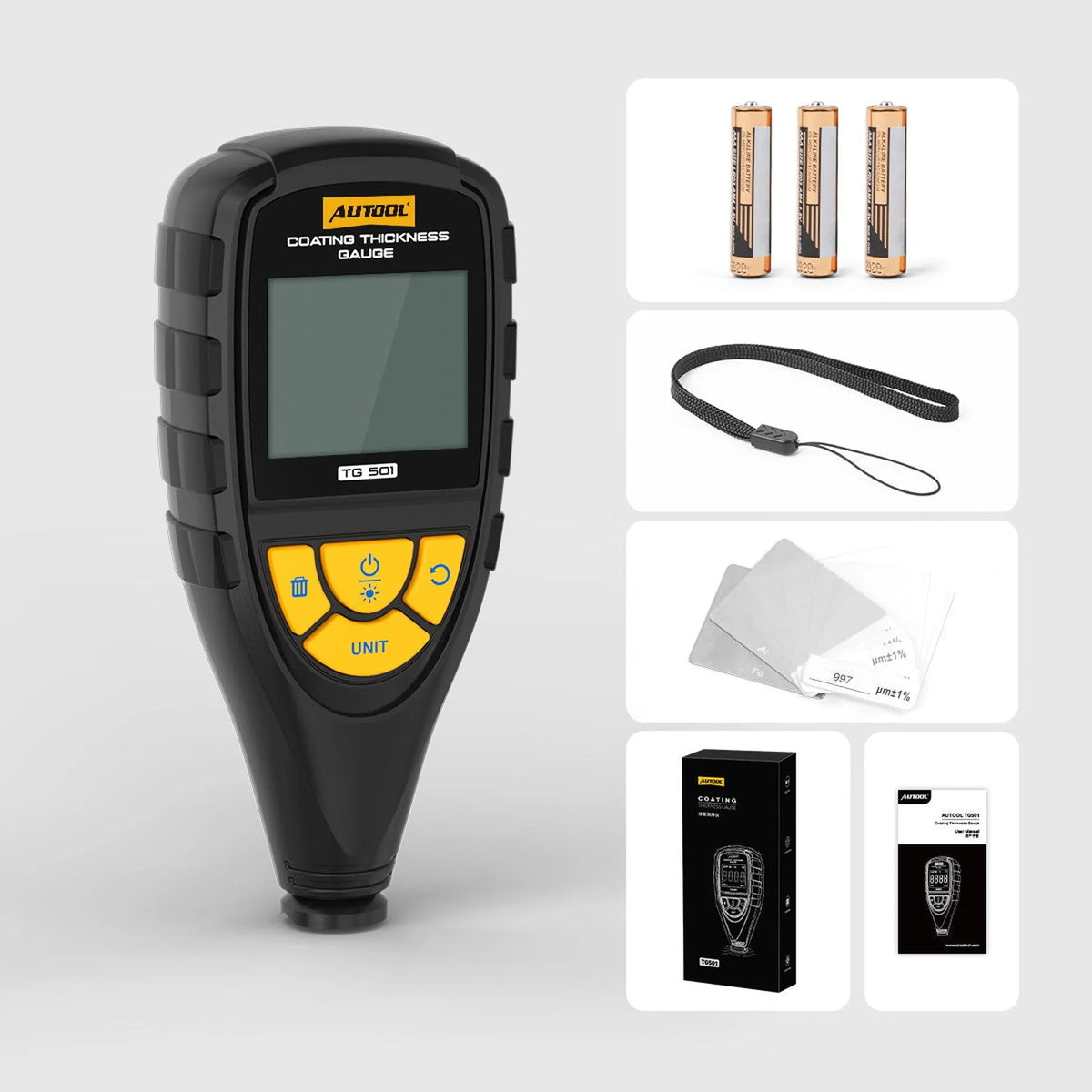 Autool TG501 | Μετρητής πάχους βαφής