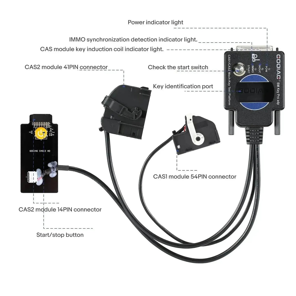 GoDiag | BMW CAS1/CAS2 | Αξεσουάρ