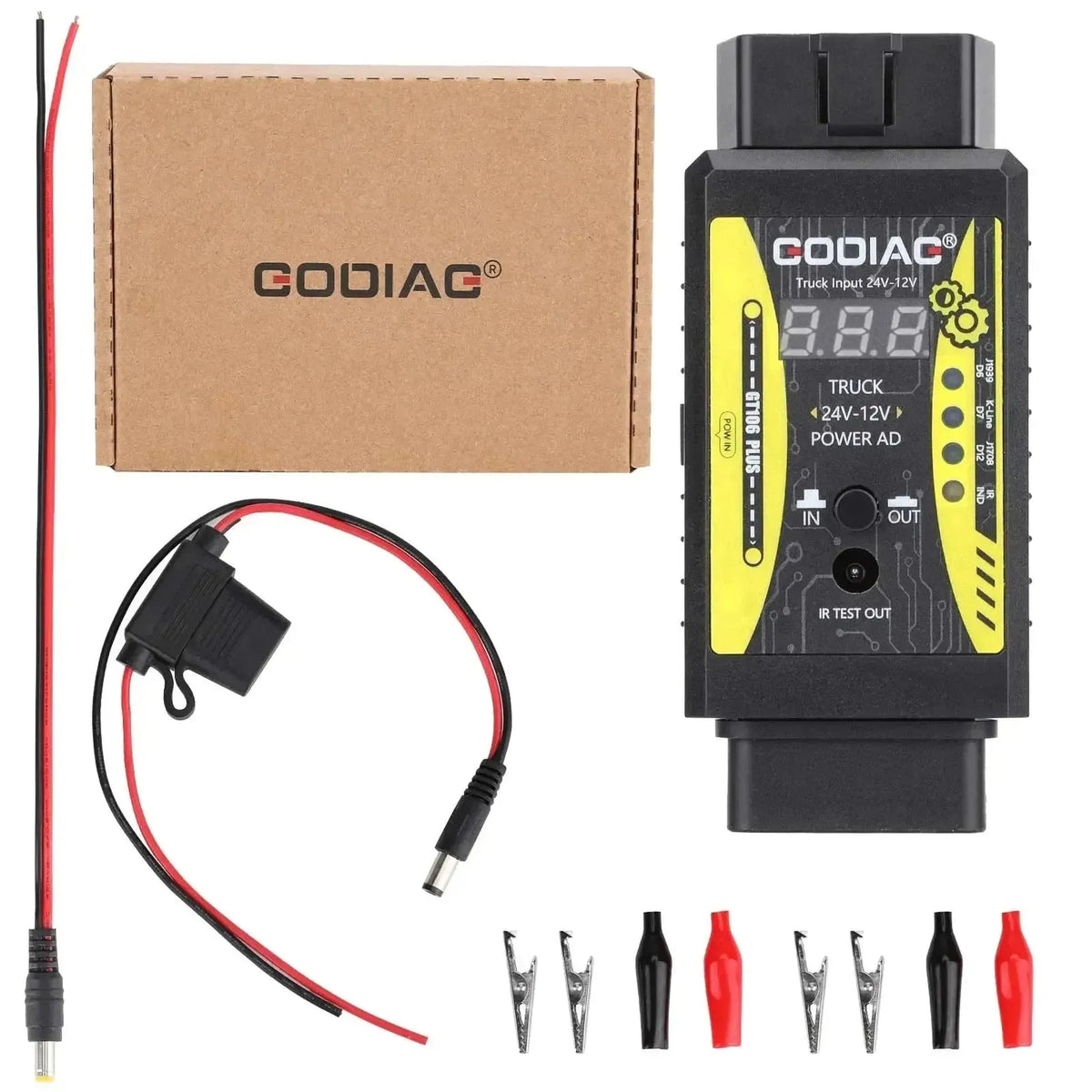 GoDiag GT106 Plus | Μετατροπέας Τάσης | Αξεσουάρ