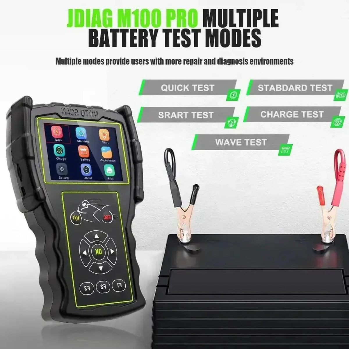 JDiag M100 Pro Motorfiets Uitleesapparaat