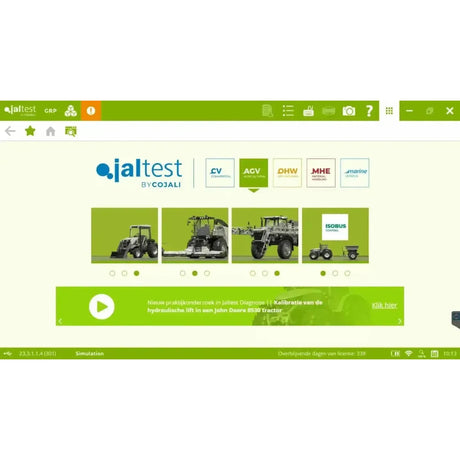 Jaltest AGV (Agricultural) Uitleesapparaat