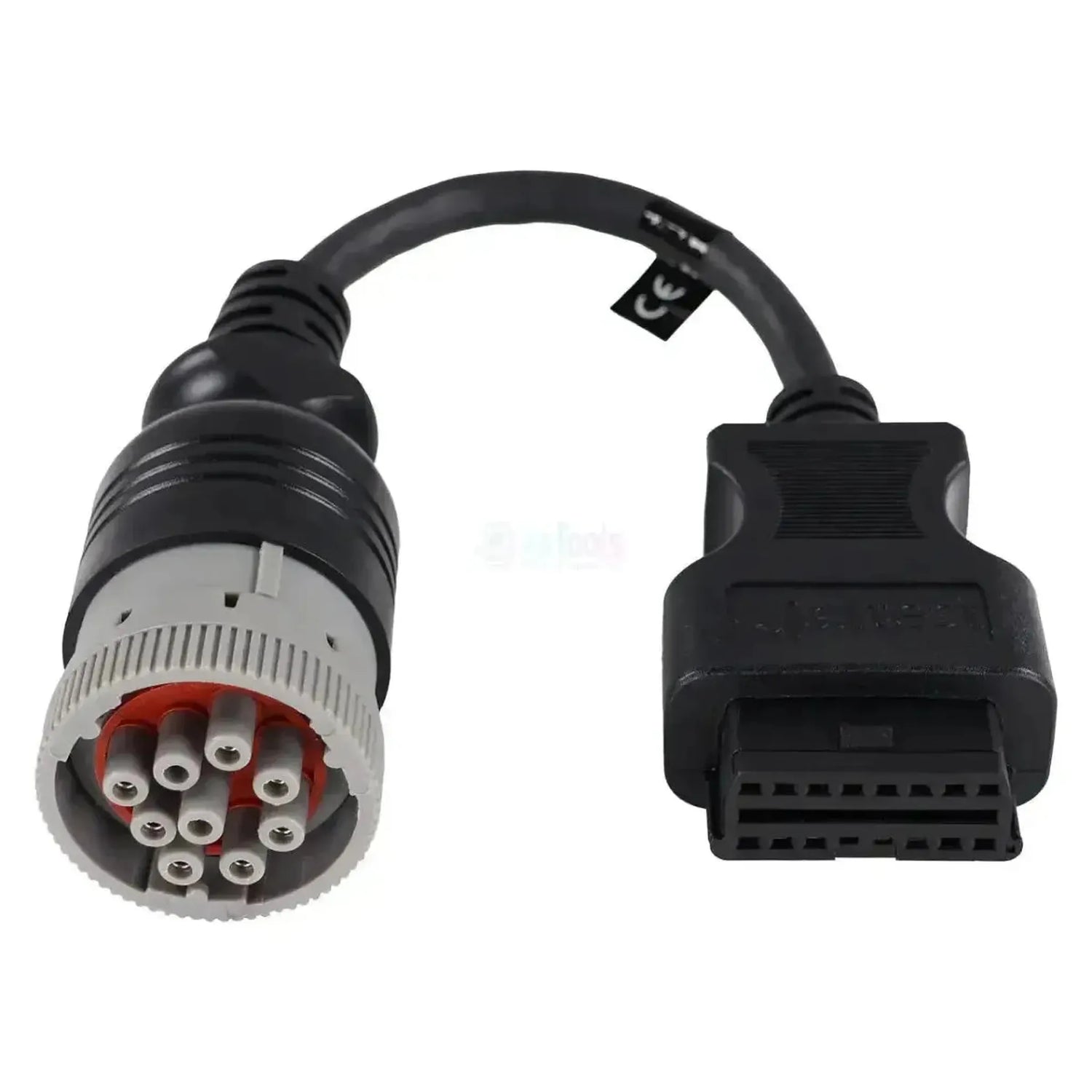 Jaltest (JDC505A) | CAT/Perkins 9-pins OBD - 16-pins OBD2 Καλώδιο προσαρμογής | Κινητήρας εσωτερικής καύσης
