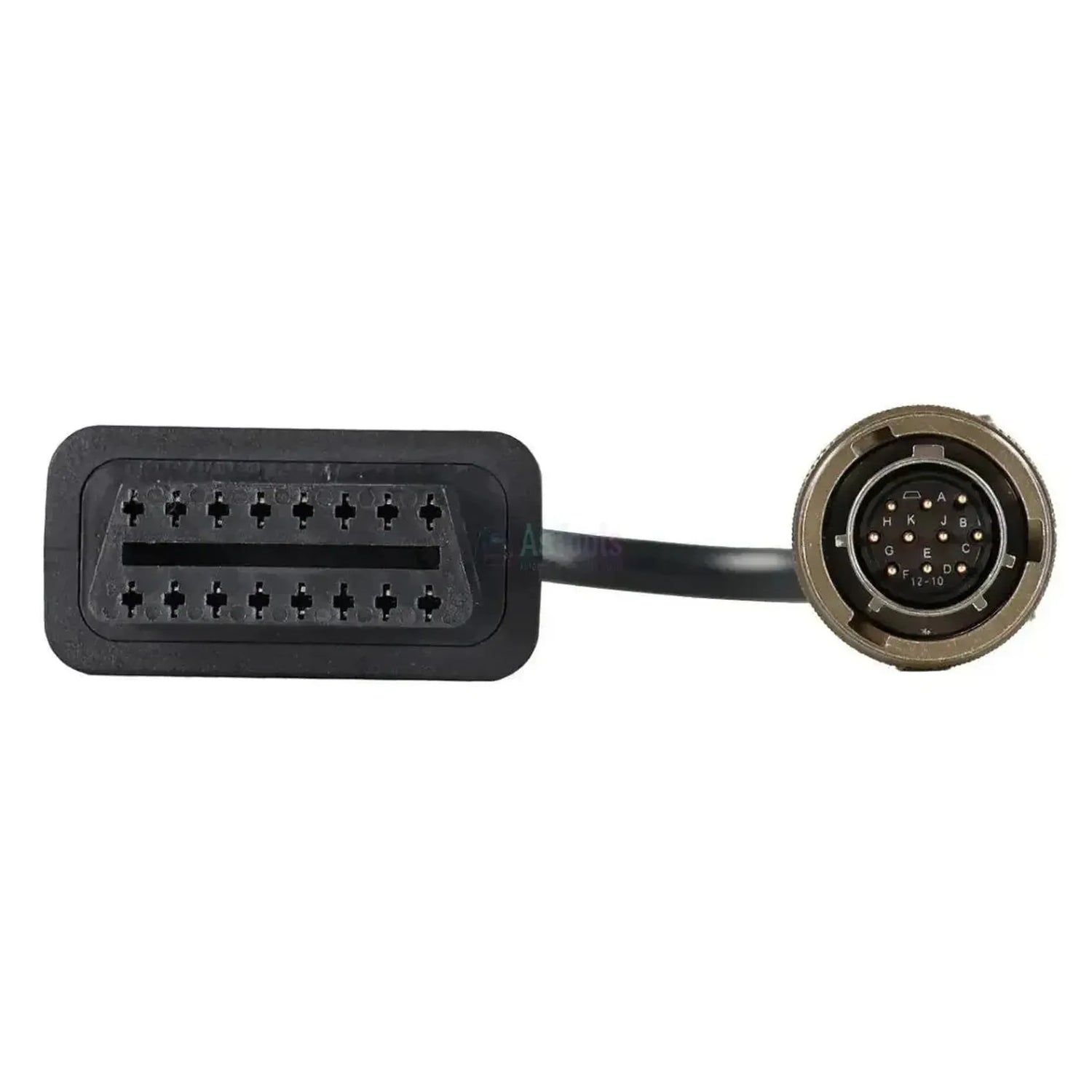Jaltest (JDC537A) | MTU 10 ακίδων OBD - 16 ακίδων OBD2 Καλώδιο προσαρμογής | Κινητήρας εσωτερικής καύσης
