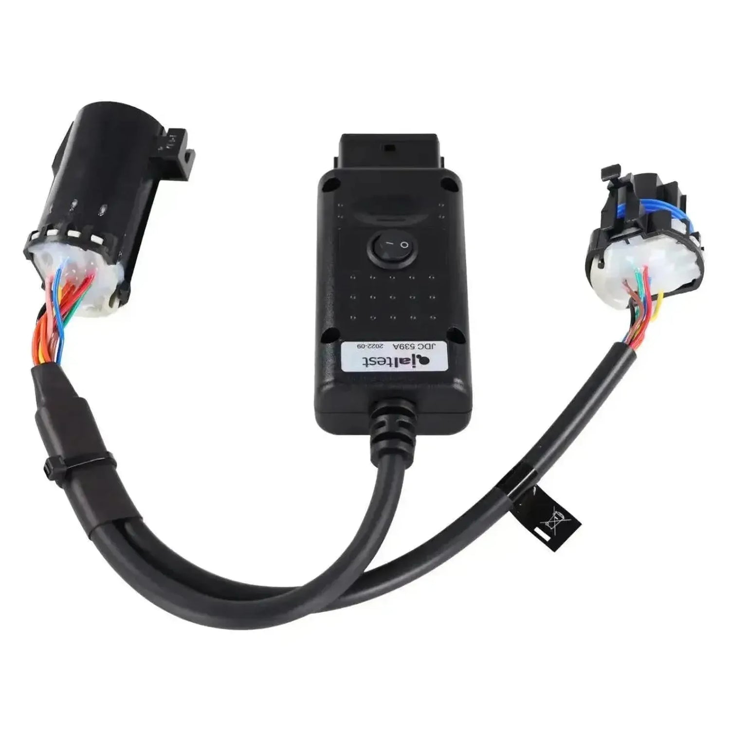 Jaltest (JDC539A) | Bobcat 6+6-pins OBD - 16-pins OBD2 Καλώδιο προσαρμογής | Κινητήρας καύσης