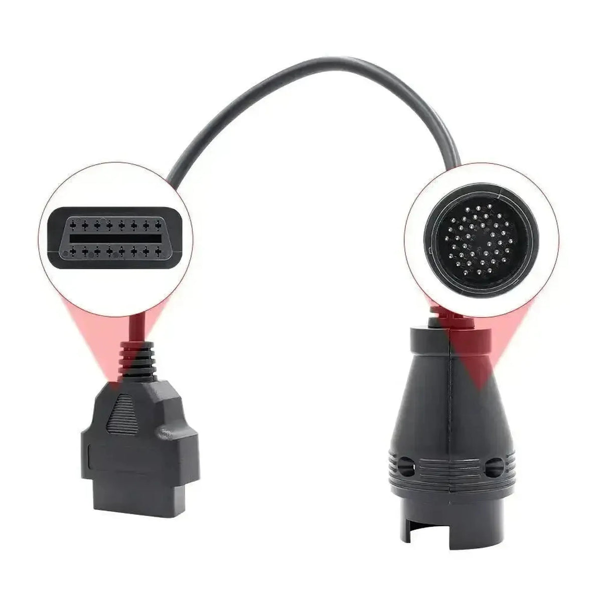 Καλώδιο προσαρμογής Mercedes 38-pins OBD1 – 16-pins OBD2 | Αυτοκίνητα επιβατών
