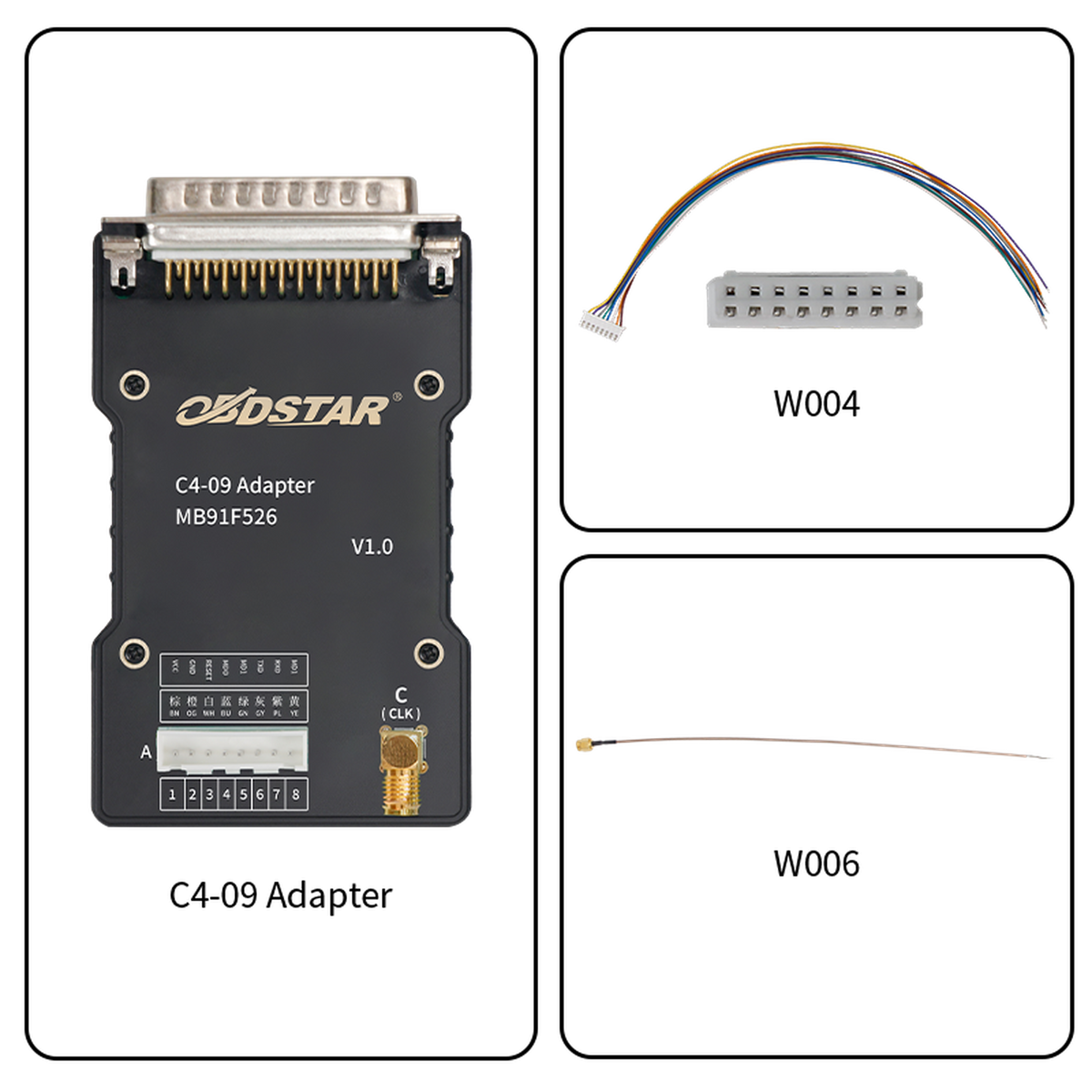 OBDSTAR (C4-09) | Adapterkit (MB91F526) | Αξεσουάρ
