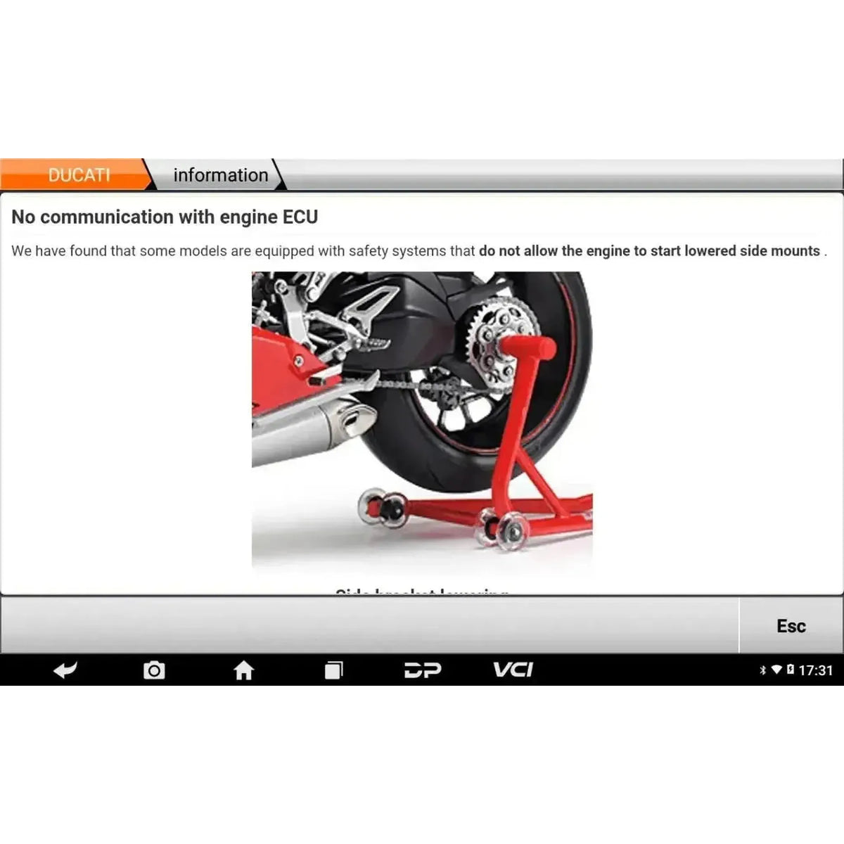 OBDSTAR IScan Ducati | Διαγνωστικό Όργανο | Δίκυκλα