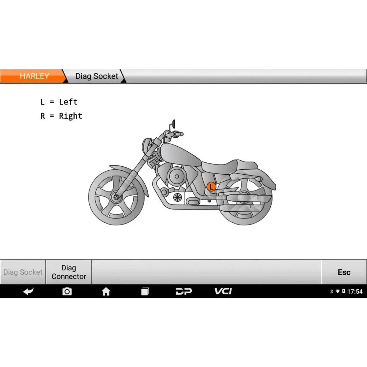 OBDSTAR IScan Harley Davidson | Uitleesapparaat | Motorfiets
