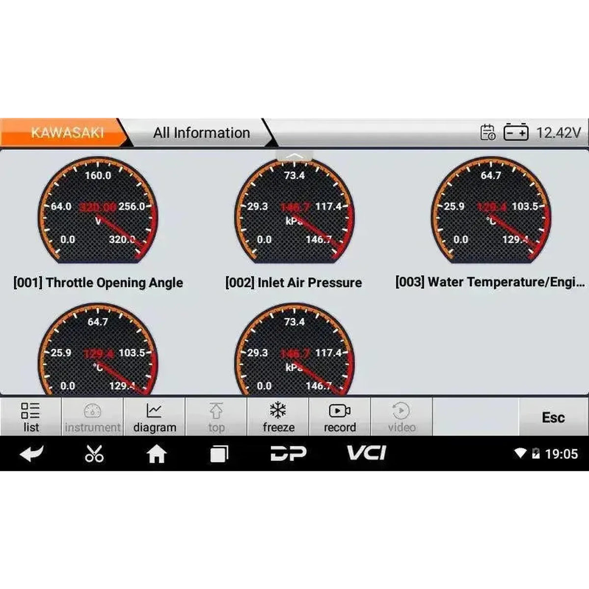 OBDSTAR IScan Kawasaki (Marine) | Uitleesapparaat | Μηχανοκίνητο σκάφος