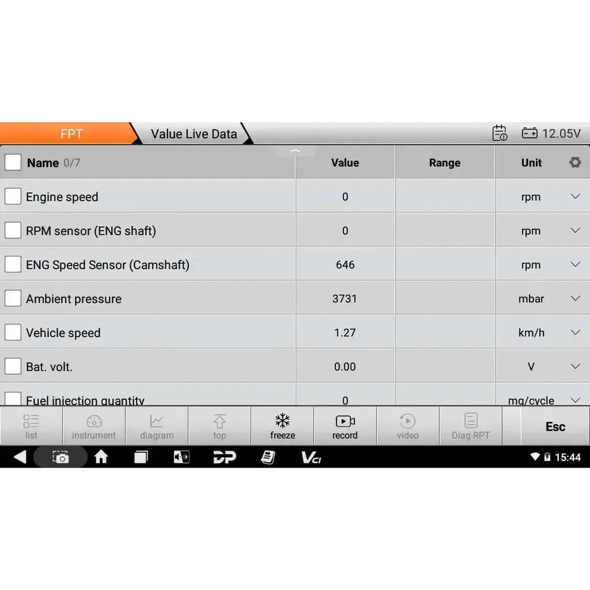 OBDSTAR IScan Pro FPT (Marine) | Διαγνωστικό όργανο | Θαλάσσιο σκάφος