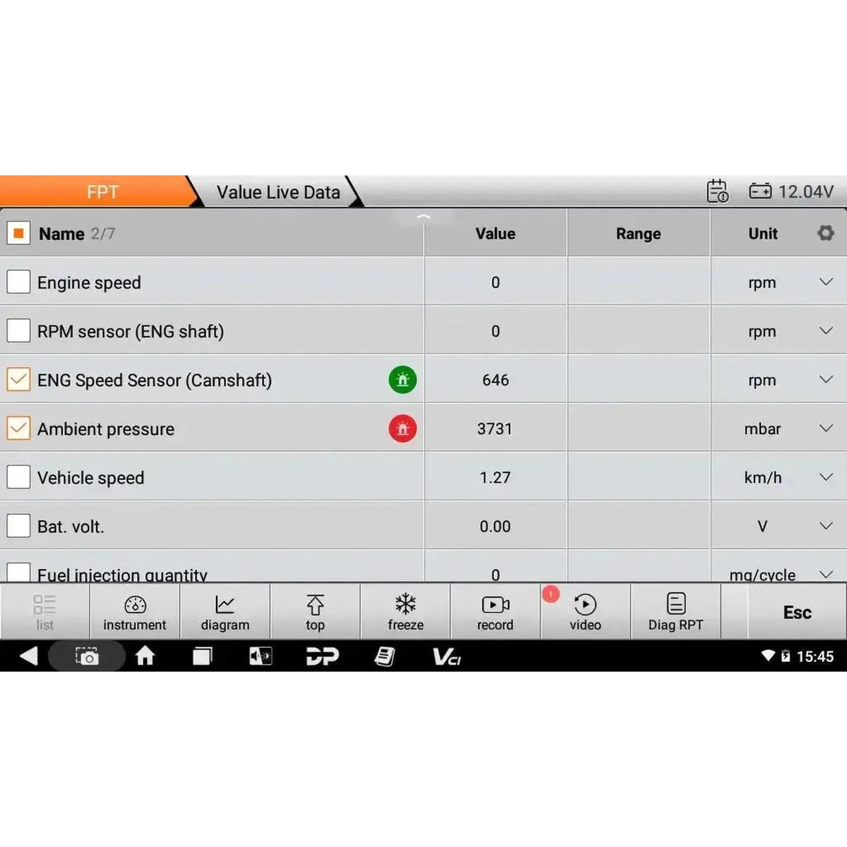 OBDSTAR IScan Pro FPT (Marine) | Διαγνωστικό όργανο | Θαλάσσιο σκάφος