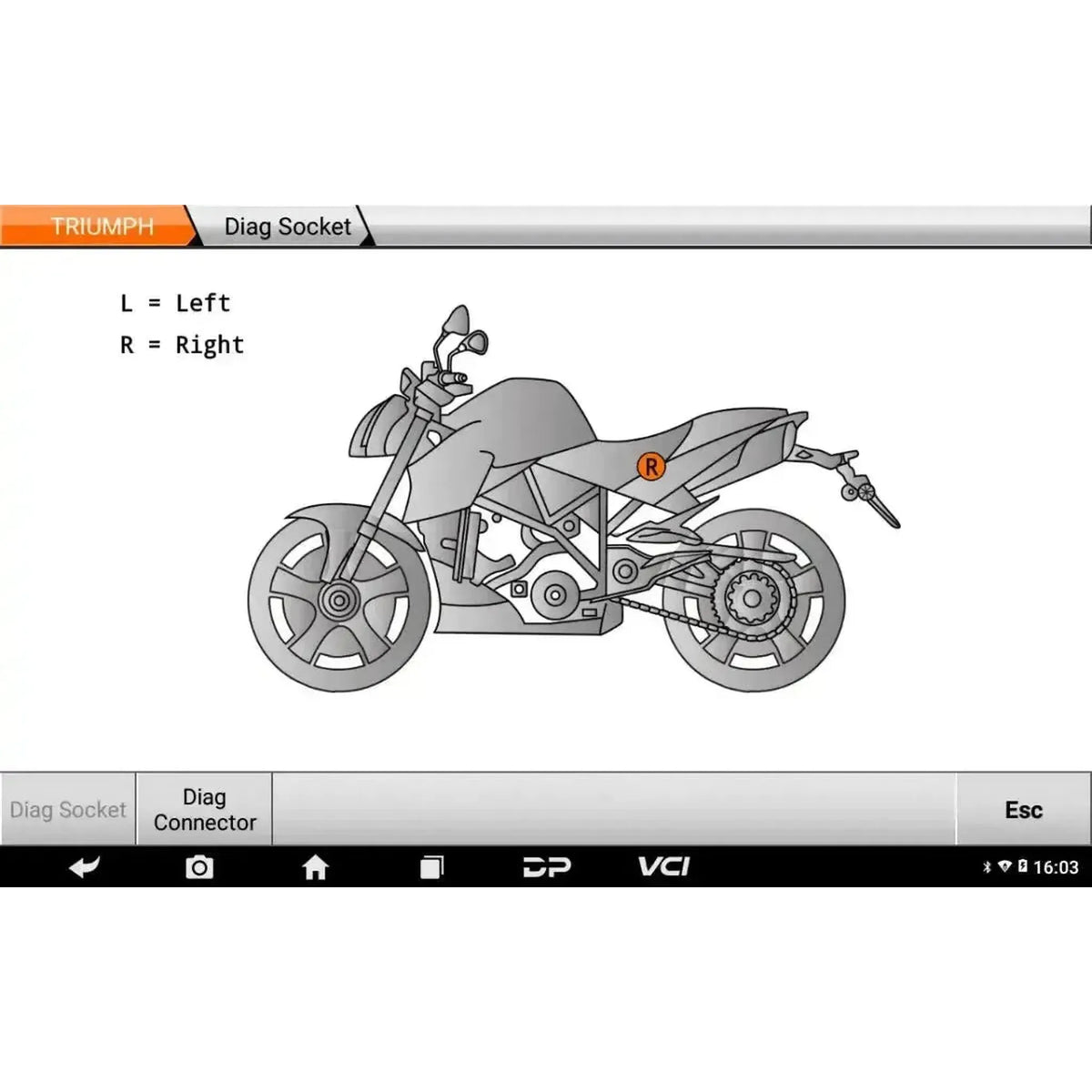 OBDSTAR IScan Triumph | Διαγνωστικό όργανο | Μοτοσικλέτα