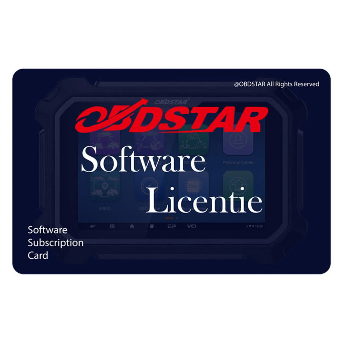 OBDSTAR KeyMaster G3 | ECU Flasher | Άδεια λογισμικού