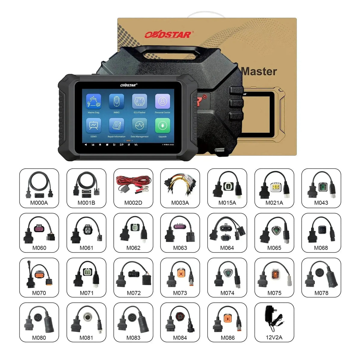 OBDSTAR Marine Master (A+B+C+D) | Συσκευή ανάγνωσης | Μηχανικό σκάφος