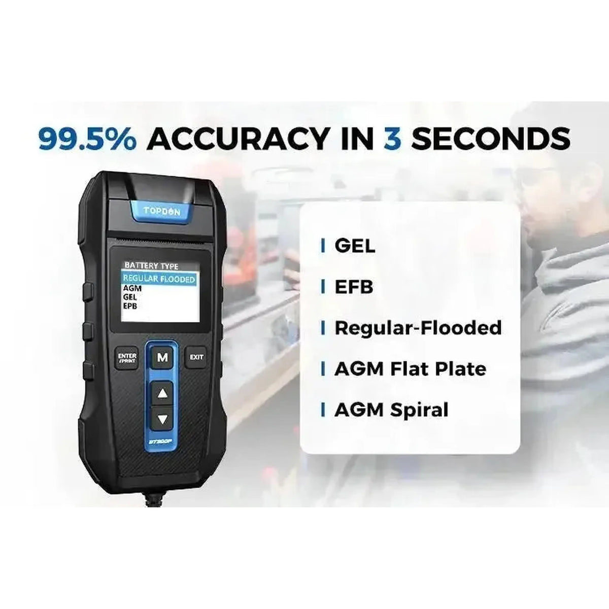 Topdon BT300P | Accutester