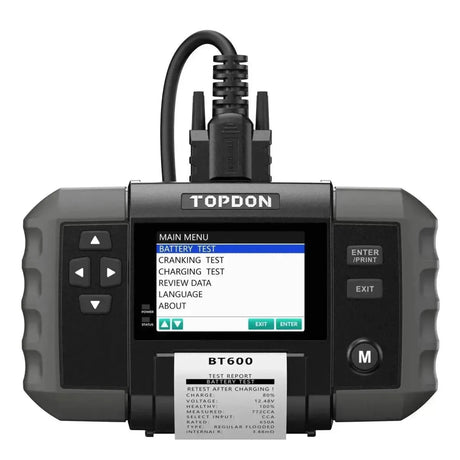 Topdon BT600 | Δοκιμαστής Μπαταρίας
