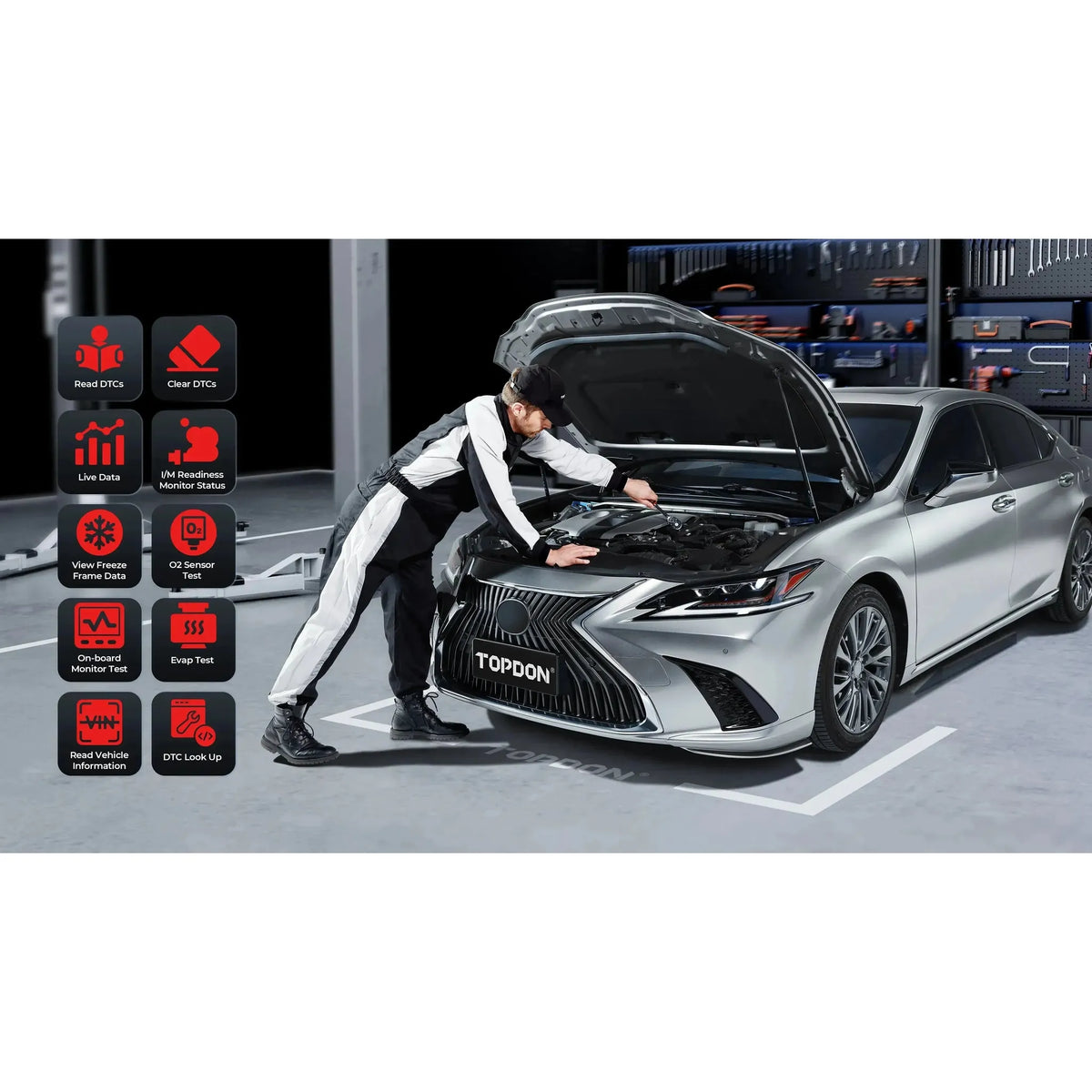 Topdon TopScan Pro | Uitleesapparaat | Auto