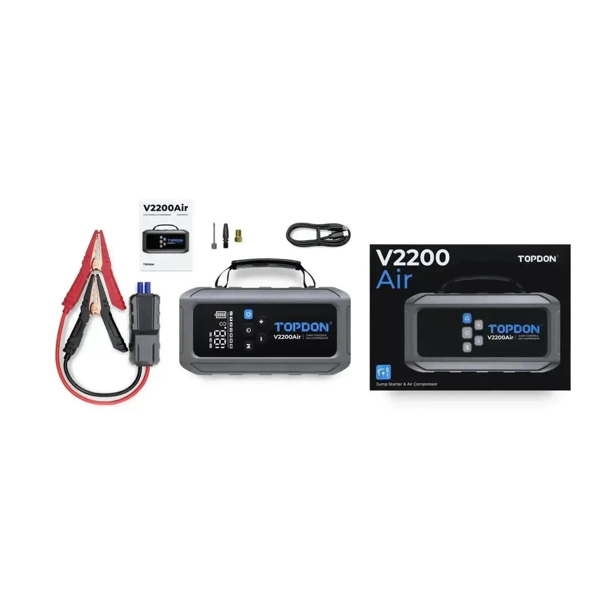 Topdon V2200Air | Accubooster