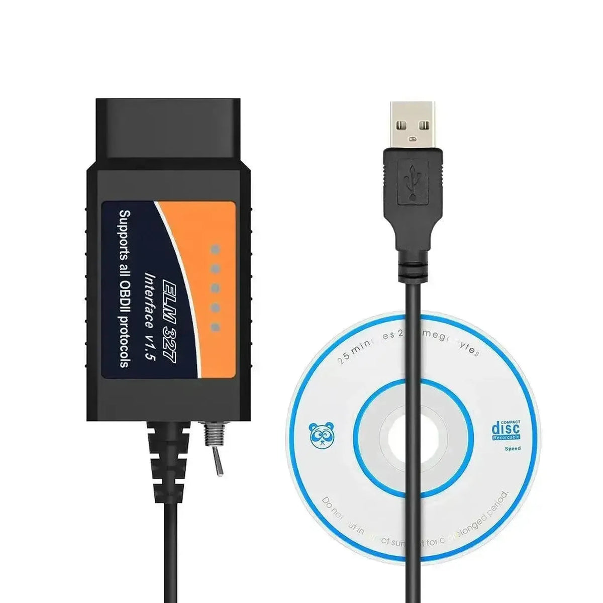 Καθολικό καλώδιο διεπαφής USB ELM327 (FT232RL) (HS/MS-CAN Switch)